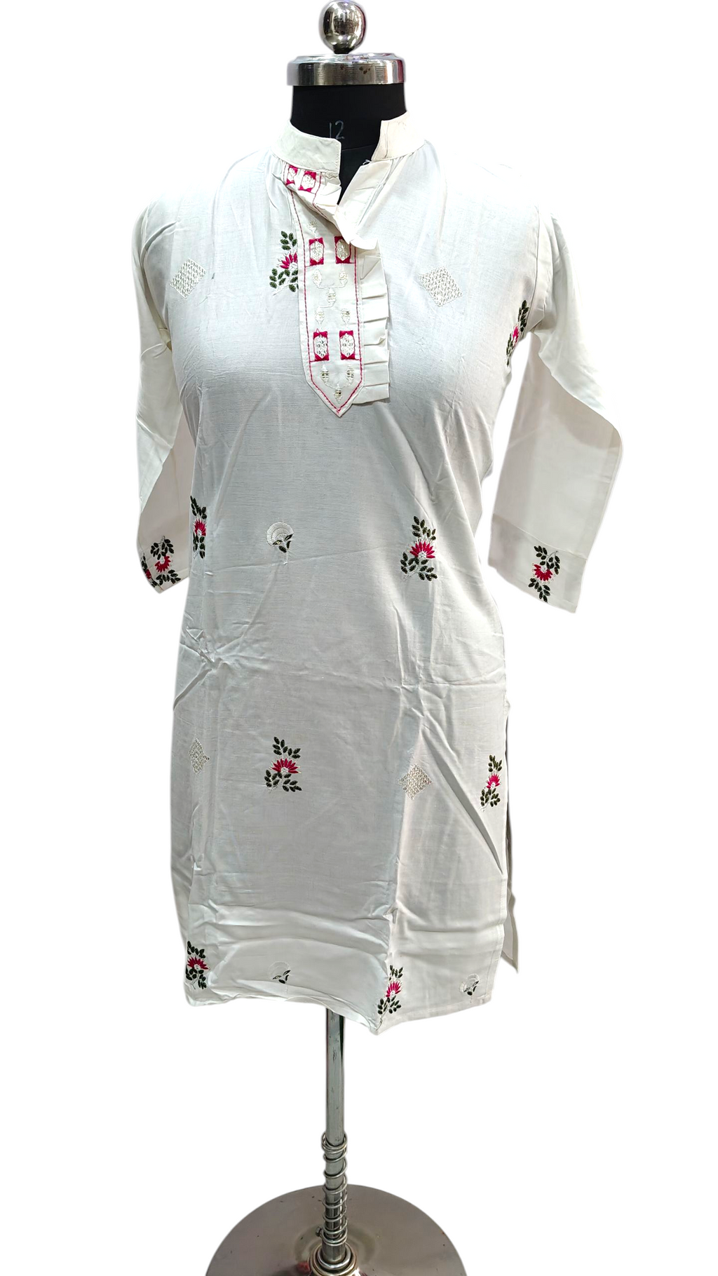 Embroidery Kurta Pant Set For Women