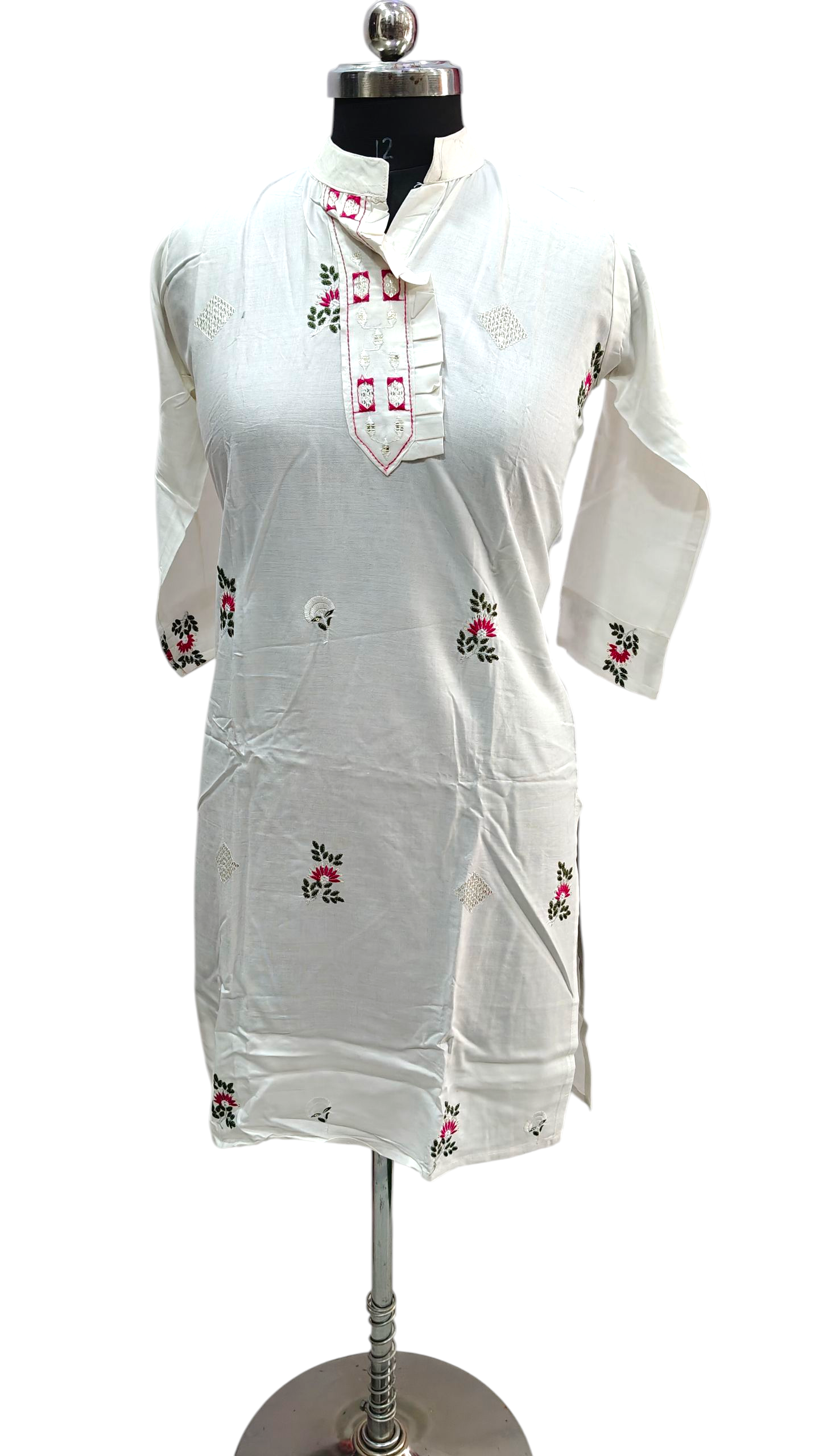 Embroidery Kurta Pant Set For Women