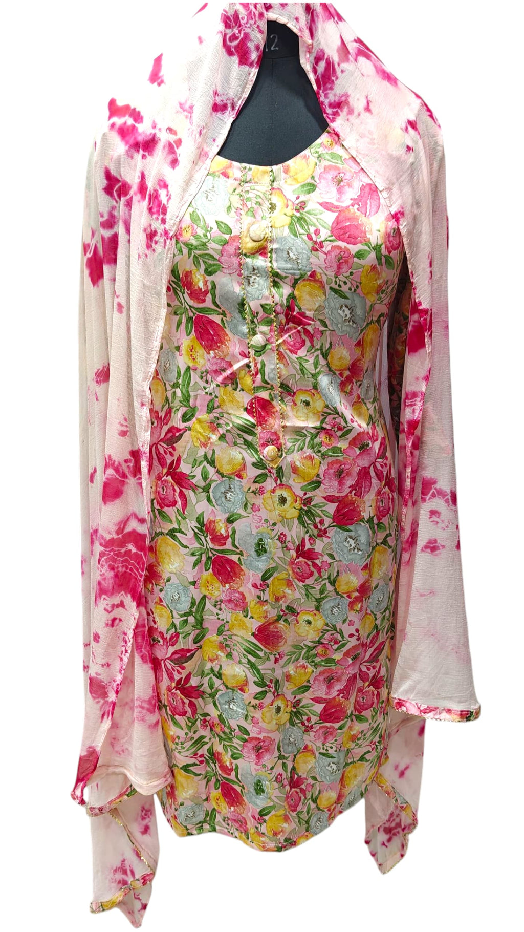 Heavy Jaam Cotton Kurta 3 piece Set For Women