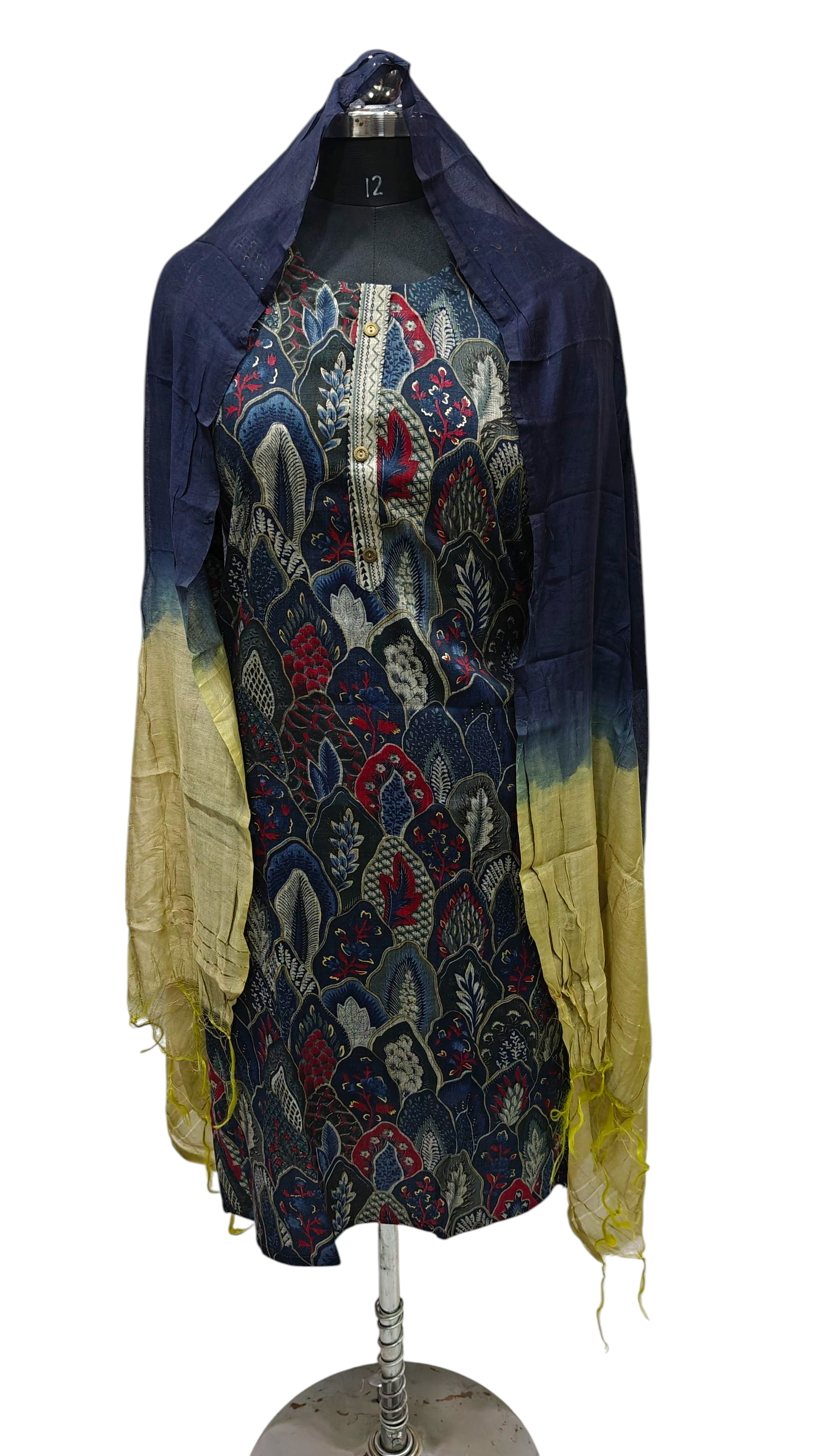 3 Piece Kurti Set For Women