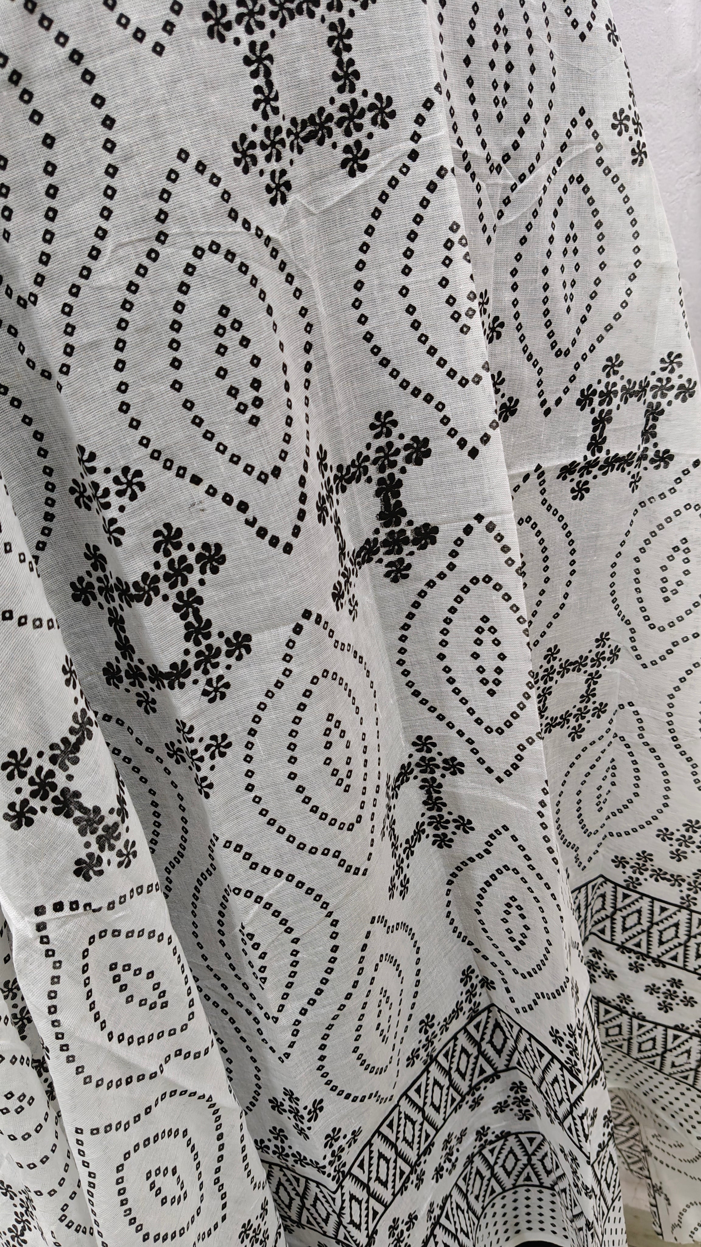 High Quality Black Lucknowi 3 Piece Set For Women