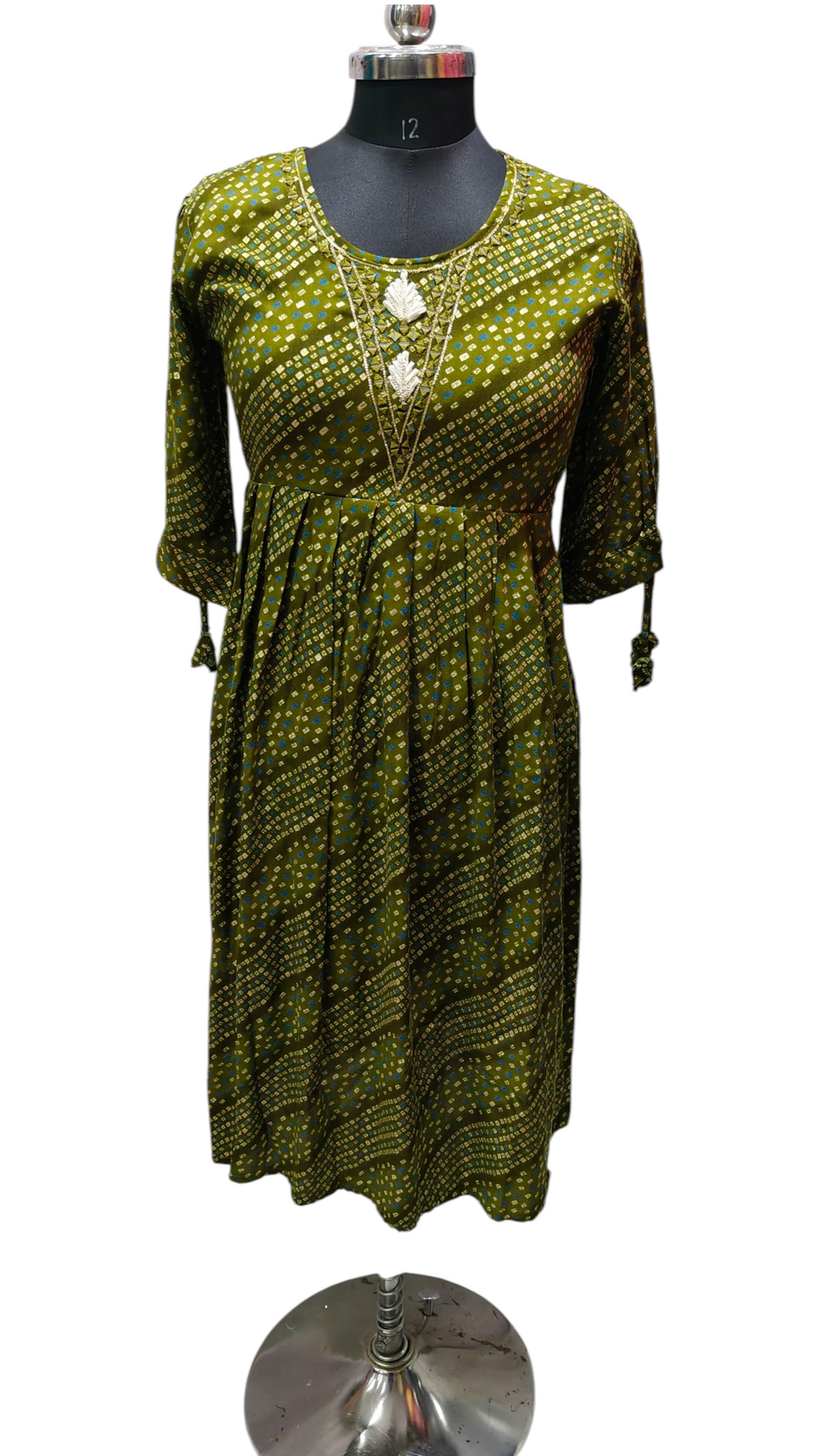 Mirror Work Frock For Women
