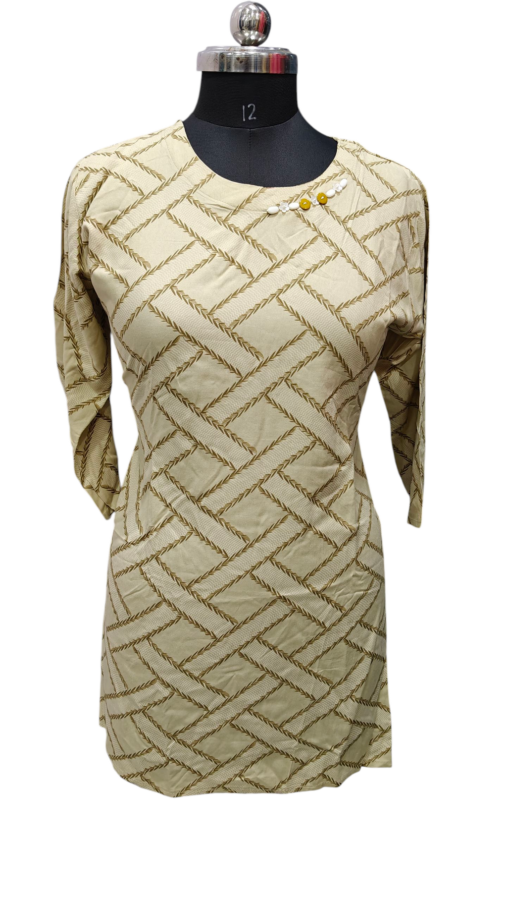Short A-Line Kurta Set For Women