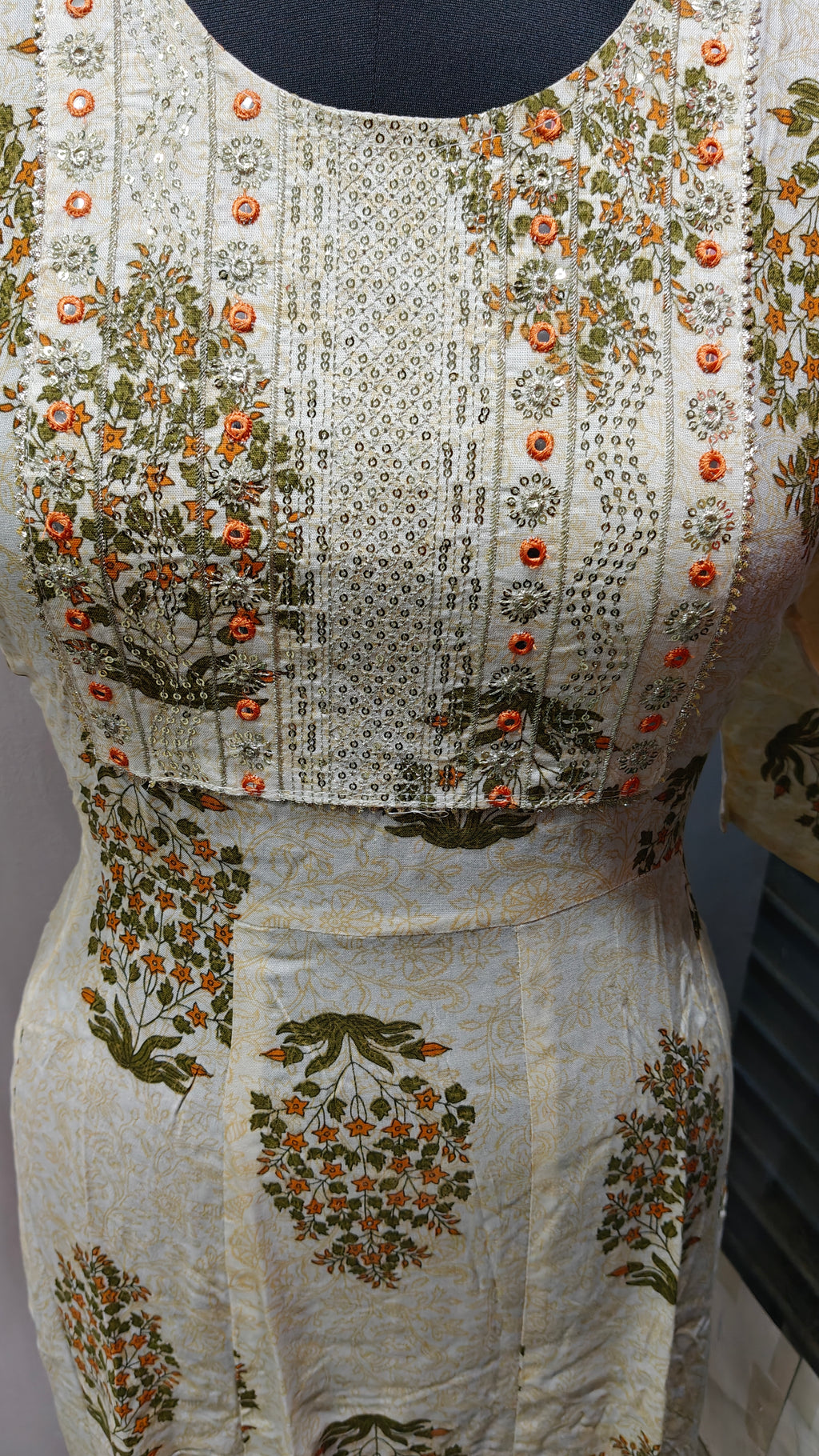 Printed Cotton Frock For Women