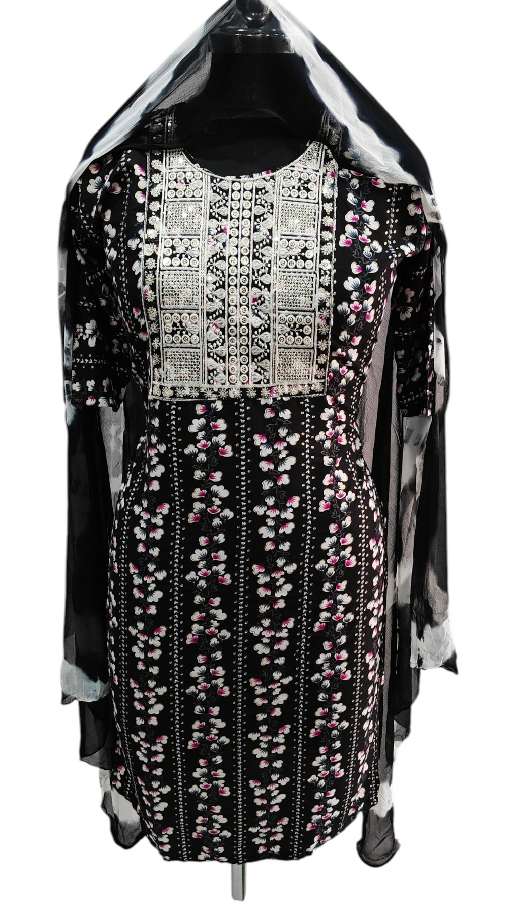 3 Piece Kurti Set For Women